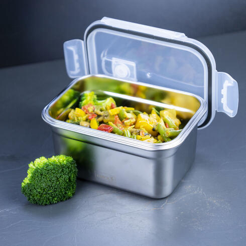 Lurch - nerez jídelní box s plastovým víkem 1500ml - 2